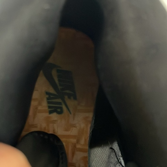 NIKE AIR JORDAN 1 HIGH TOP OG LUCKY GREEN WHITE SHOES SNEAKERS size 9 - Picture 14 of 15